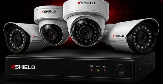 HD dome and bullet cameras with DVR